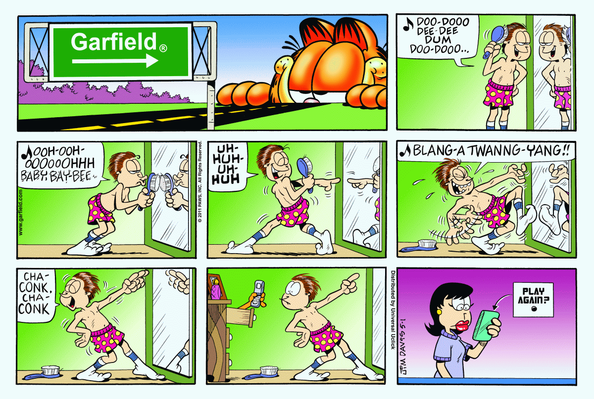 Garfield May 11 Comic Strips Garfield Wiki Fandom