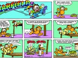 Garfield, December 1985 comic strips