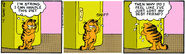Garfield cannot handle it.
