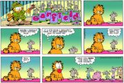 Garfield considers earing mice