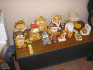 A bunch of Garfield items I got at a flea market last summer, all for a good price.