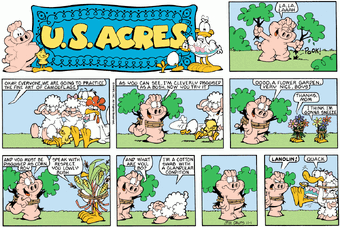 U S Acres November 1987 Comic Strips Garfield Wiki Fandom