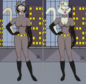 Catwoman Pussycat. Too bad she wasn't featured in "Garfield's Pet Force".