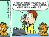 Garfield, May 2006 comic strips
