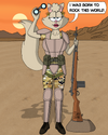 Safari in the desert