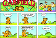 Garfield claims to have a fear of spiders.