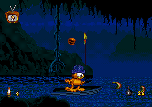 602896-garfield-caught-in-the-act-genesis-screenshot-levitating-hamburgers