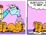 Garfield, October 2002 comic strips