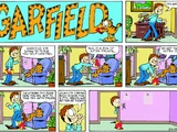Garfield, July 1990 comic strips