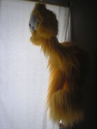 A Garfield walking puppet.