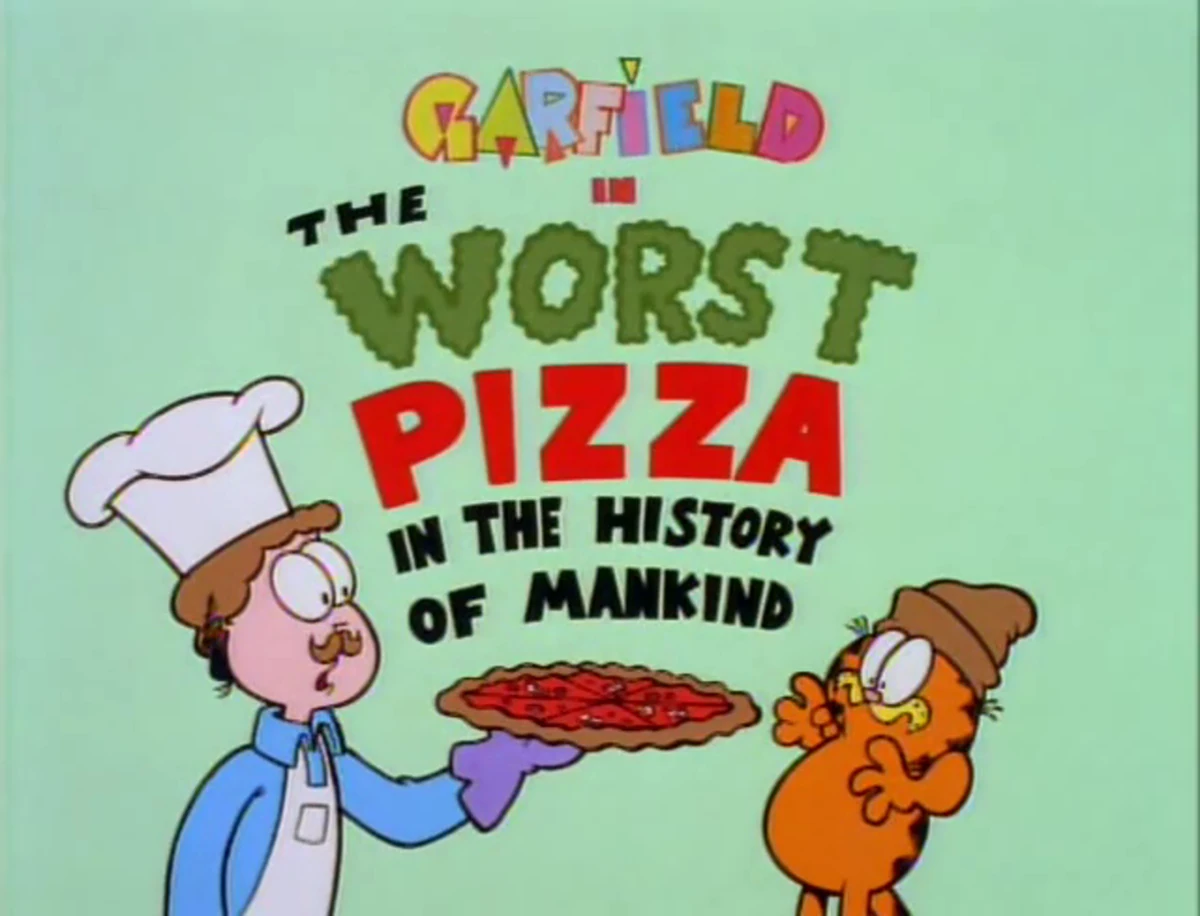 The Worst Pizza in the History of Mankind | Garfield Wiki | Fandom, image size:1200x916