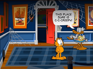 Wade talking to Garfield