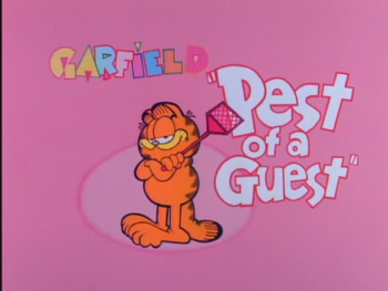 Pest of a Guest Title Card