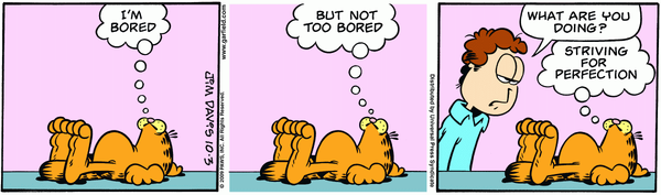 But it is boring too