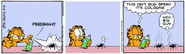 Read the label, Garfield!