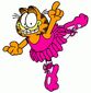 Garfield ballerino