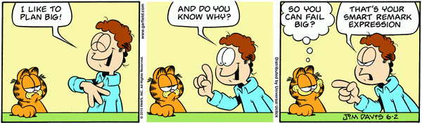 Garfield, June 2010 comic strips, Garfield Wiki