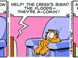 Garfield, August 2005 comic strips