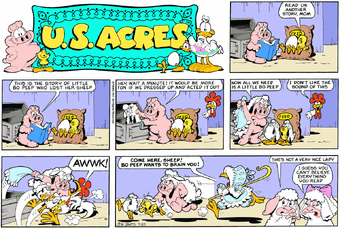 U S Acres July 1986 Comic Strips Garfield Wiki Fandom