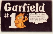Cover of the mock-up used to pitch the "Garfield format" for Garfield at Large