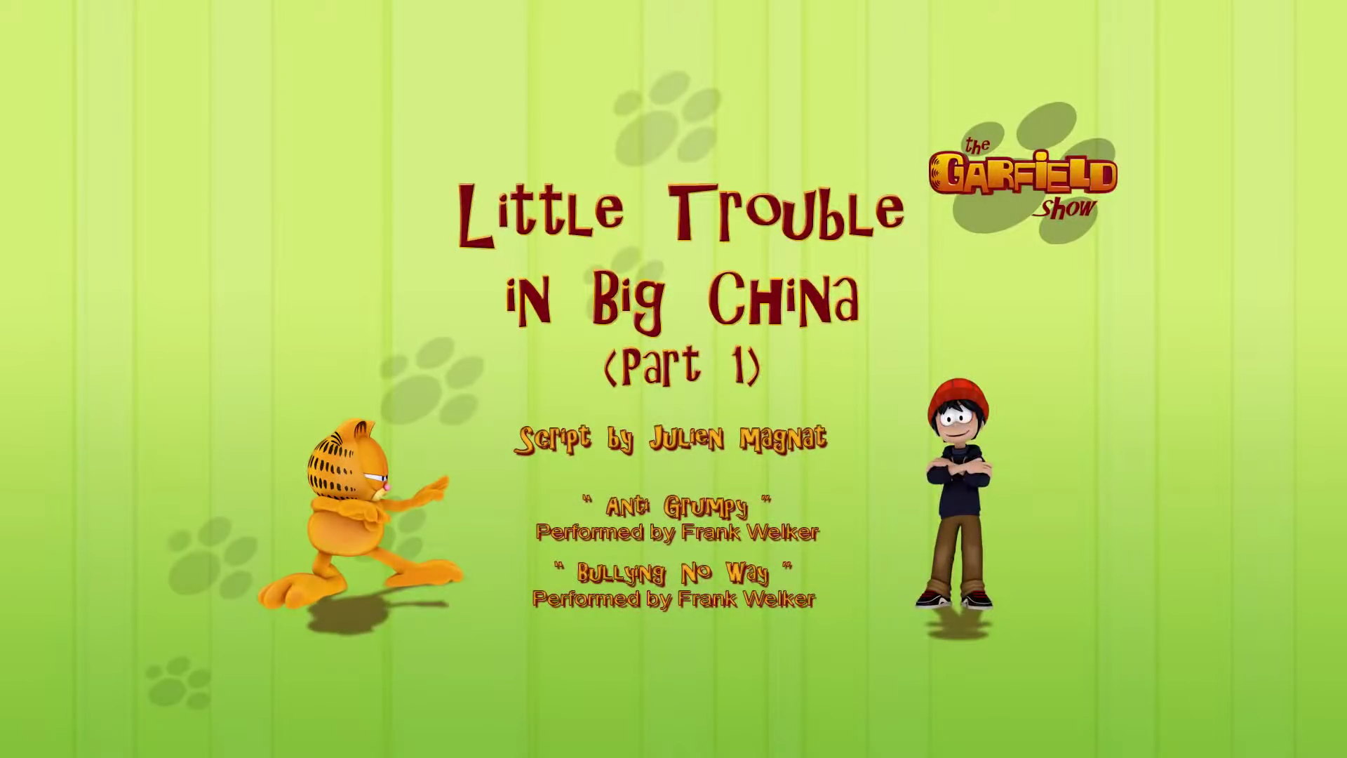 Little Trouble In Big China Part 1 Garfield Wiki Fandom