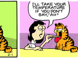 Garfield, February 1980 comic strips