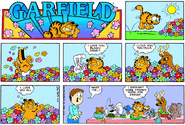 Nature-loving Garfield.