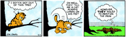 End a "Tree Week" by falling painfully.