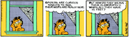 Garfield's first spider strip