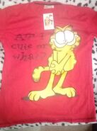 This T-shirt was bought as a replacement for the black one.