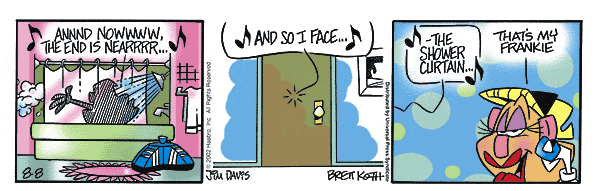 Mr. Potato Head, August 2002 comic strips | Garfield Wiki