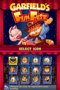 Garfield's Fun Fest icons