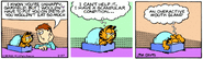 Garfield's condition doesn't help.