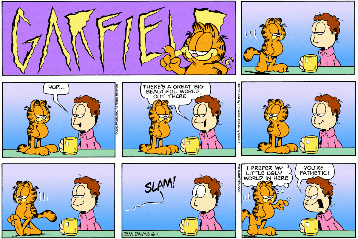 Garfield, June 2003 comic strips Garfield Wiki Fandom