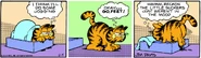 Garfield's feet refuse to jog