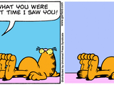 Garfield, September 2001 comic strips