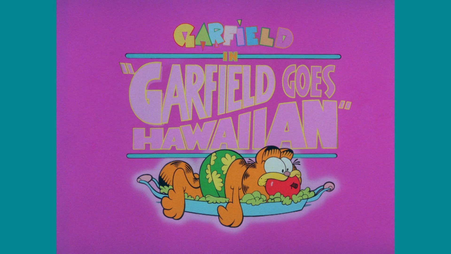 Garfield Goes Hawaiian Garfield Wiki Fandom