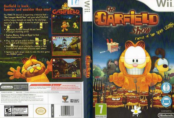 the garfield show wii