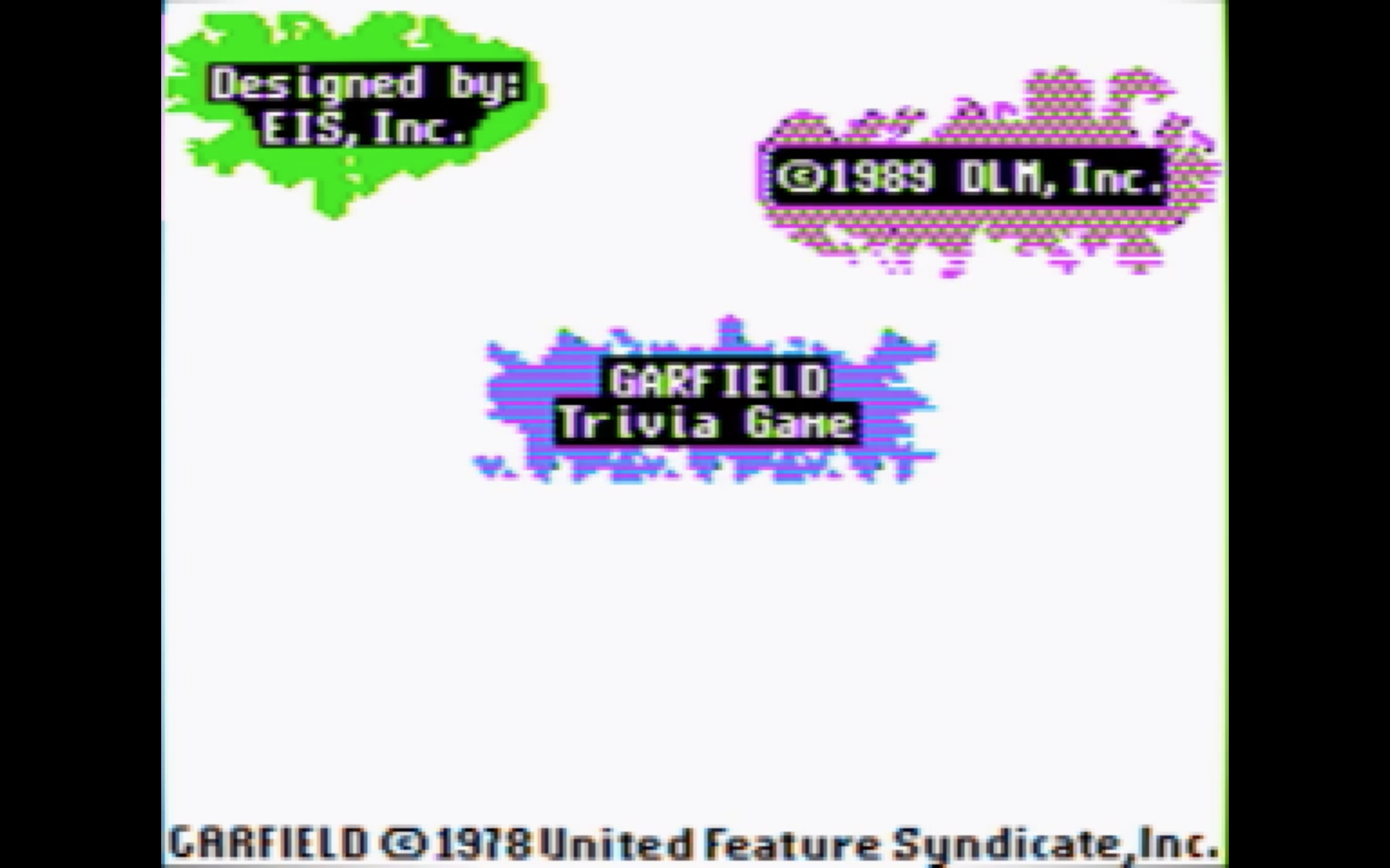 Garfield Trivia Game Garfield Wiki Fandom