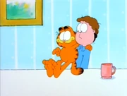 Feet: Garfield wiggles his toes after rediscovering his feet.