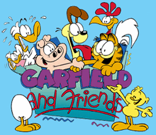 Garfield and friends logo