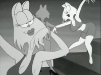 The dancing only section.