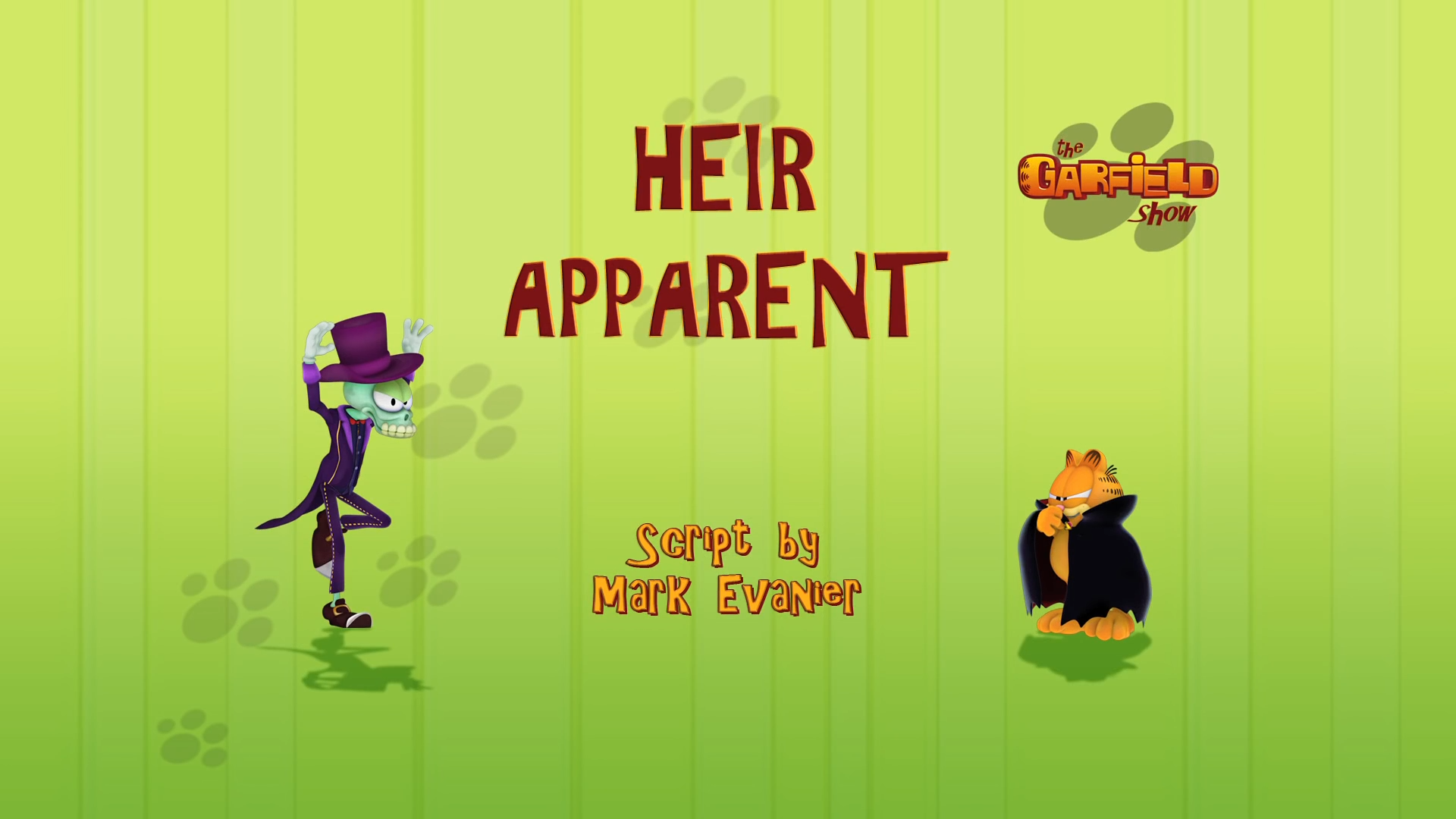 Heir Apparent Garfield Wiki Fandom