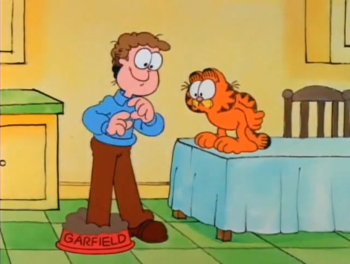 Another John thats a beast on the dancefloor. #garfield