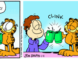 Garfield, January 2000 comic strips