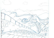 Great Wall of China Concept