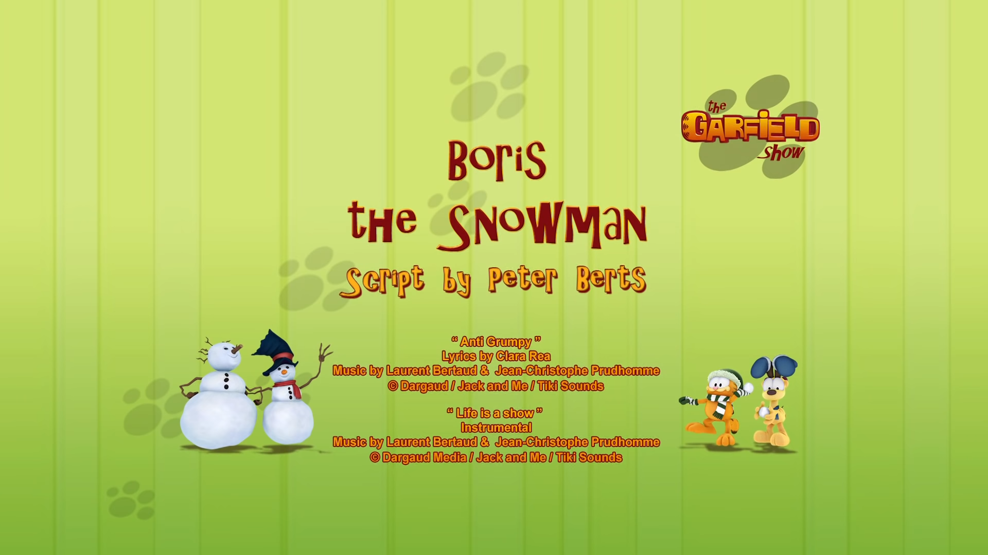 Boris The Snowman Garfield Wiki Fandom