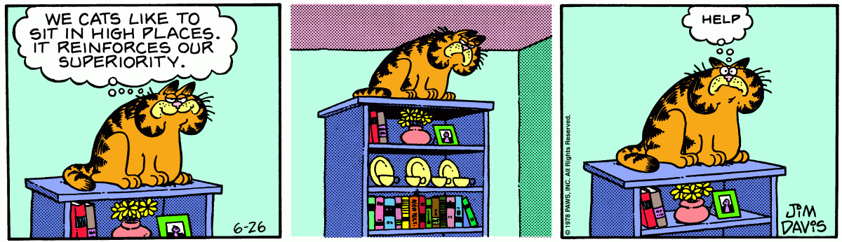 Garfield, June 1978 comic strips | Garfield Wiki | Fandom