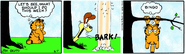 Start a "Tree Week" with Odie's surprising BARK!