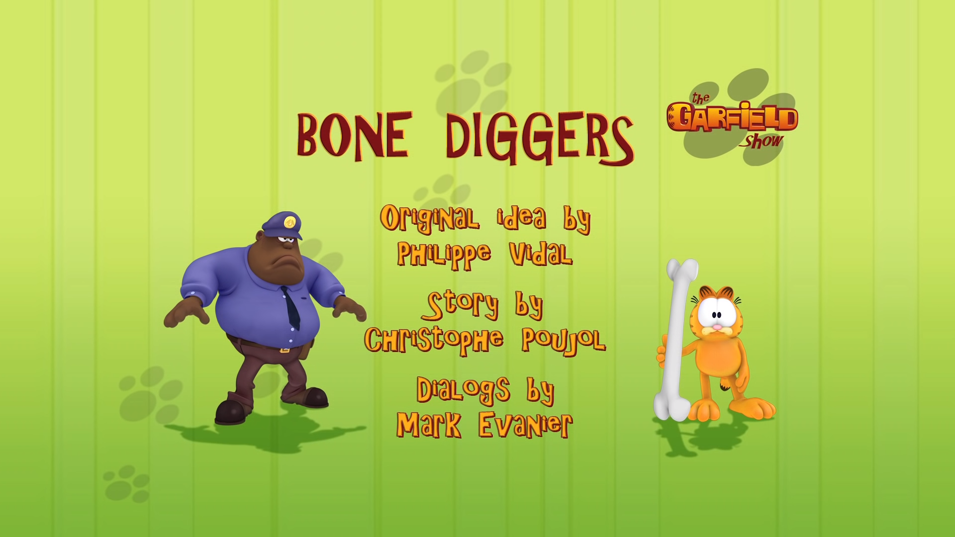 Bone Diggers, Garfield Wiki